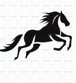 Galoppierendes Pferd